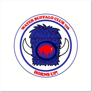 Water Buffalo Club 716 - Horns Up! Posters and Art